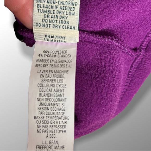 LL Bean fleece jacket - Picture 10 of 10